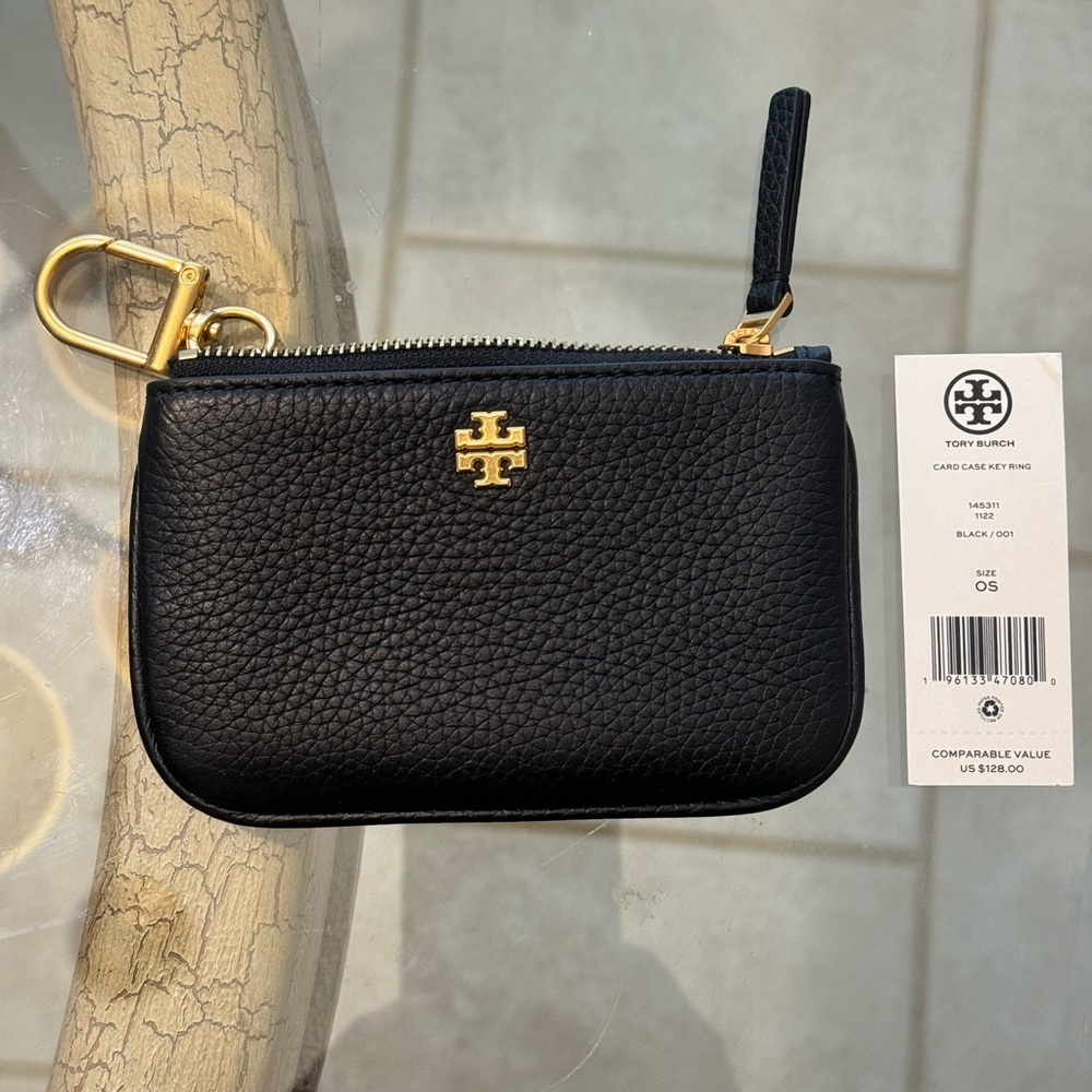 Tory Burch Card Case Key Ring